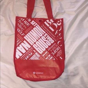 Lululemon TWO red bags!